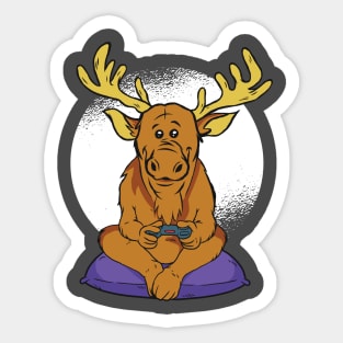 Elk Videogamer Sticker